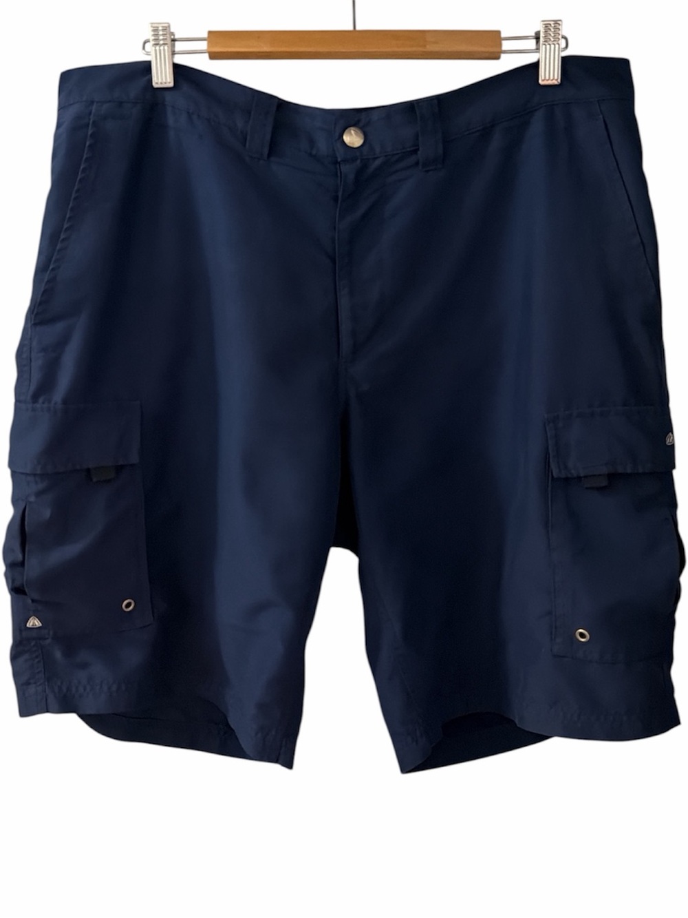 Men's Navy Cargo Shorts - Classic Utility Style